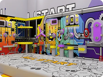 Super Mario Interactive Wall Game Area
